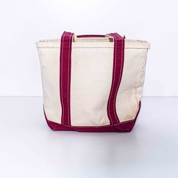 LL Bean Boat And Tote Bag Small Made in USA VTG 80s Classic - Picture 6 of 16